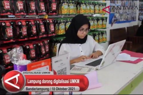 Lampung dorong digitalisasi UMKM