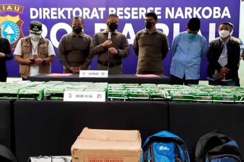 Polisi ungkap kasus 81 kg sabu yang dikendalikan dari Malaysia