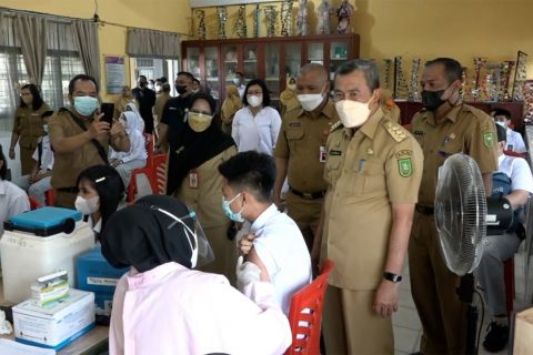 Riau fokus pada percepatan vaksinasi pelajar