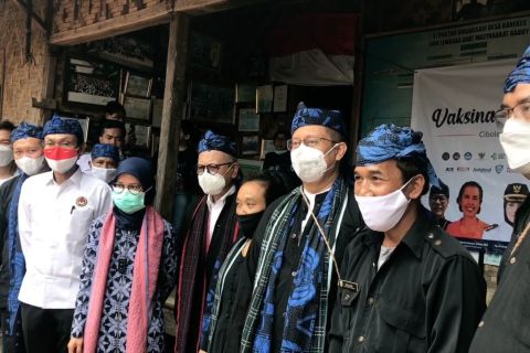 Kemenkes lakukan pendekatan sosial untuk vaksinasi warga Baduy