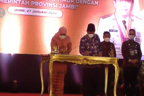 Jambi-Jatim jalin kerja sama misi dagang dan investasi