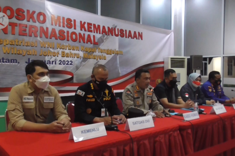 Satgas periksa 13 korban selamat kapal karam di Johor Bahru