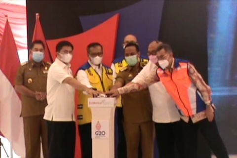 Kementerian PUPR letakkan batu pertama akses tol MNP