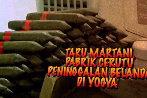 Taru Martani, pabrik cerutu peninggalan Belanda yang ada di Yogya
