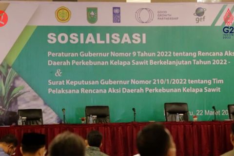 Komitmen Riau membangun perkebunam sawit berkelanjutan