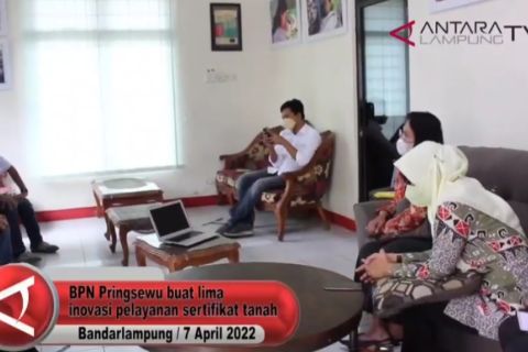 BPN Pringsewu buat lima inovasi pelayanan sertifikat tanah