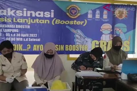 TNI AL buka posko vaksinasi di Terminal Rajabasa