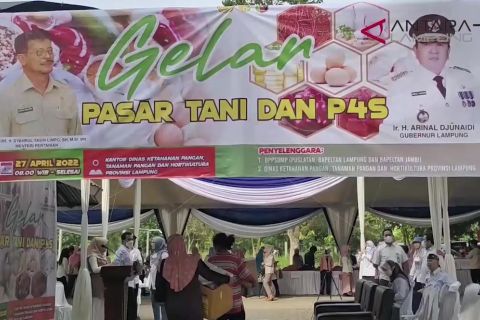 Kementan gelar Pasar Tani pastikan harga aman di Lampung jelang Lebaran
