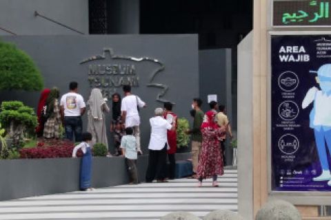 4 hari libur lebaran, Museum Tsunami Aceh terima 14.592 pengunjung