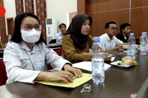 Tingkatkan SDM Humas, Pemprov Sulteng gelar Pelatihan Jurnalistik