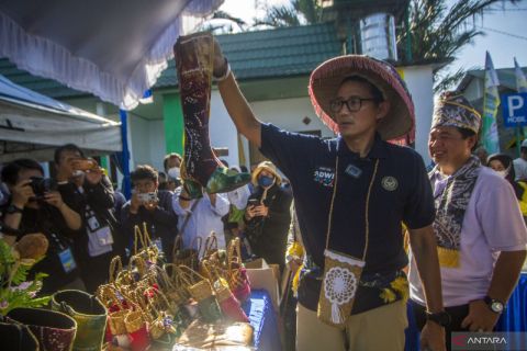 Menparekraf kunjungi Desa Wisata di Kota Banjarmasin