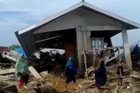 Banjir Parigi Moutong surut, Basarnas Palu sisir korban hilang