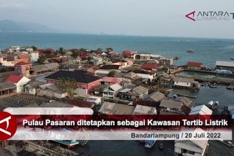 Pulau Pasaran ditetapkan sebagai Kawasan Tertib Listrik