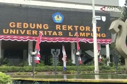 KPK geledah Gedung Rektorat Universitas Lampung