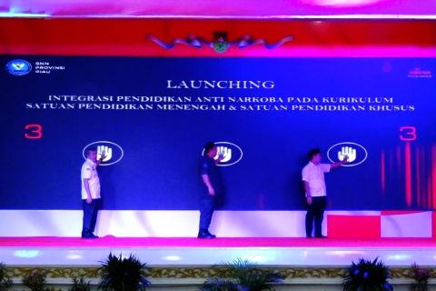 Gubernur Riau dan Kepala BNN luncurkan program IPAN