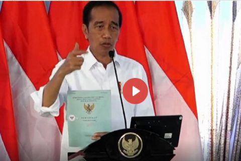 Presiden Ingatkan Dana Agunan Sertifikat Tanah Untuk Hal Produktif