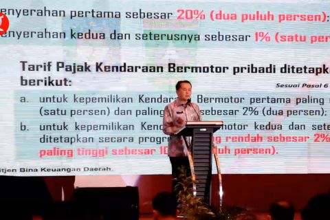 Kemendagri gali potensi keuangan daerah lewat pajak kendaraan bermotor