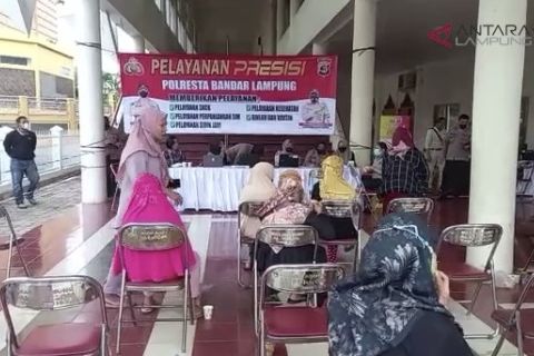 Polresta Bandarlampung berikan pelayanan Presisi
