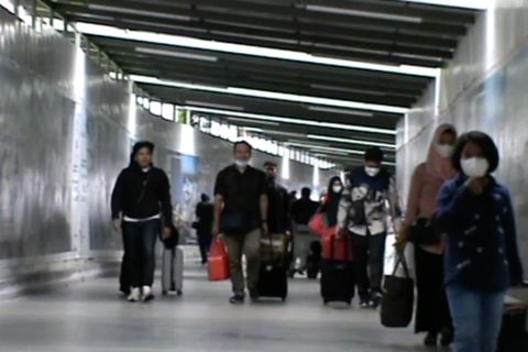 H-2 Natal, terjadi puncak arus mudik di Bandara Sultan Hasanuddin