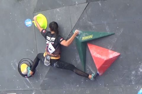 Ratusan atlet panjat tebing se-Sulteng berebut emas di Porprov IX