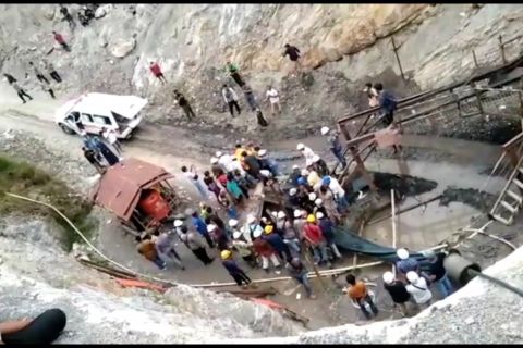 Tambang batu bara di Sawahlunto Sumbar meledak, 10 pekerja tewas
