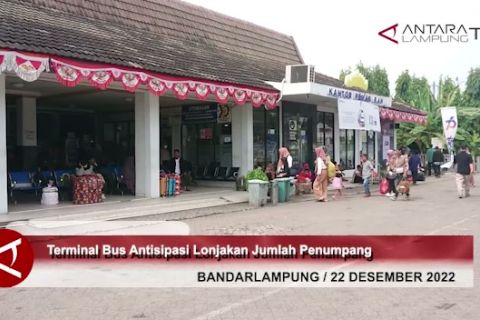 Terminal bus antisipasi lonjakan jumlah penumpang