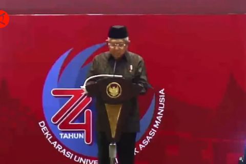 Wapres sebut upaya pemulihan ekonomi tetap mengedepankan HAM