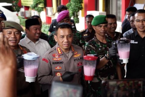 Polresta Barelang, Kepri musnahkan 10 kg sabu senilai Rp15 miliar