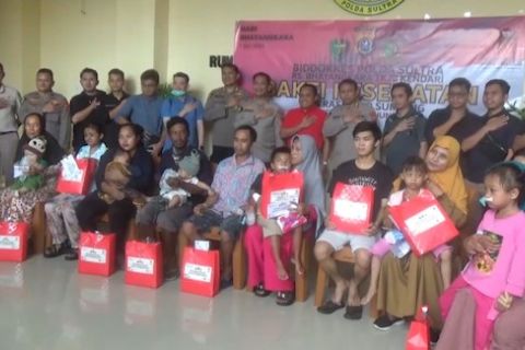 Bidokkes Polda Sultra layani operasi bibir sumbing gratis