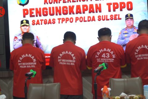 Polda Sulsel tangkap 9 tersangka pengiriman TKI ilegal ke Malaysia