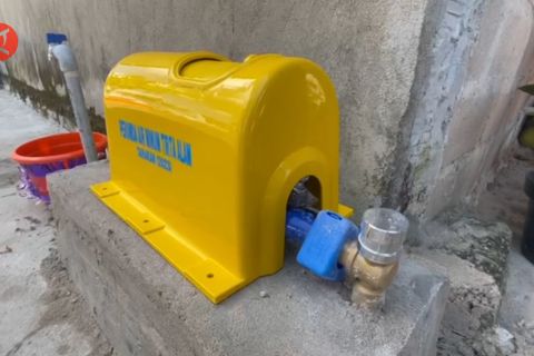 18.816 sambungan rumah air bersih gratis terpasang di Kota Tarakan