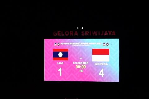 Bobol di awal, Indonesia menang dramatis lawan Laos di AFF U-19 Putri