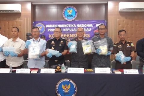 BNNP Kepri pastikan tidak ada penyelewengan barang bukti narkoba