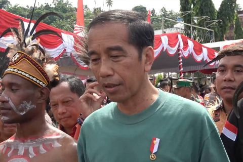 Jokowi sebut negara tidak tinggal diam bebaskan Pilot Susi Air