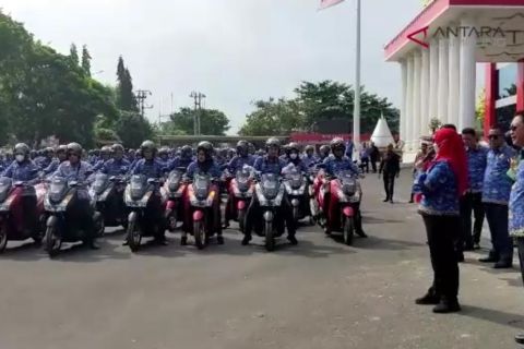 126 kelurahan dapat bantuan sepeda motor