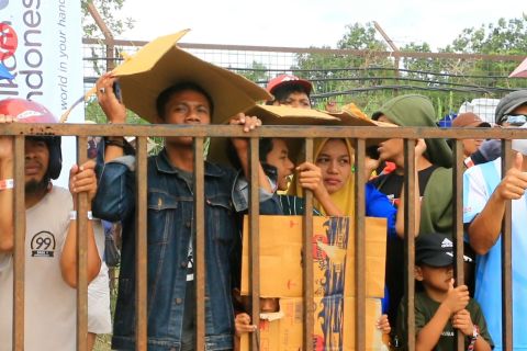 Keseruan nonton balap MXGP Selaparang dari balik pagar sirkuit