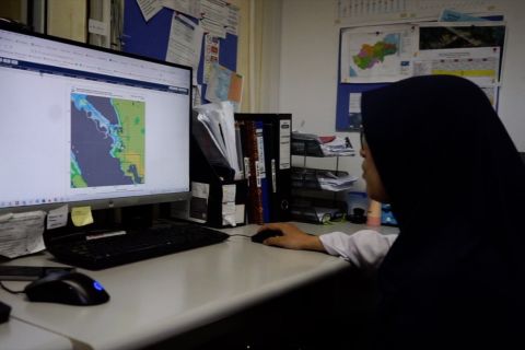 Super Blue Moon muncul, masyarakat Kepri diminta antisipasi banjir rob