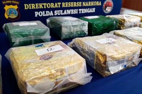 Polda Sulteng gagalkan penyelundupan sabu 20 kg pakai modus baru