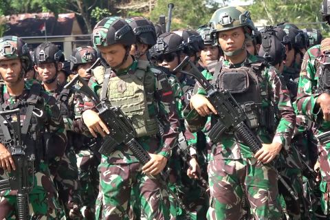 1.500 Personel TNI-Polri disiagakan pada kunjungan Wapres ke Papua