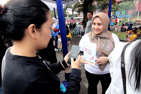 Perluas metode pembayaran digital lewat Festival QRISATE