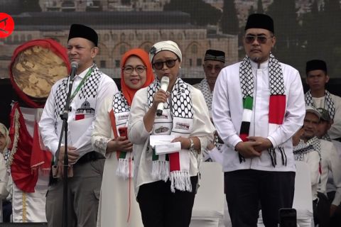 Menlu Retno baca puisi ungkap keprihatinan terhadap Palestina