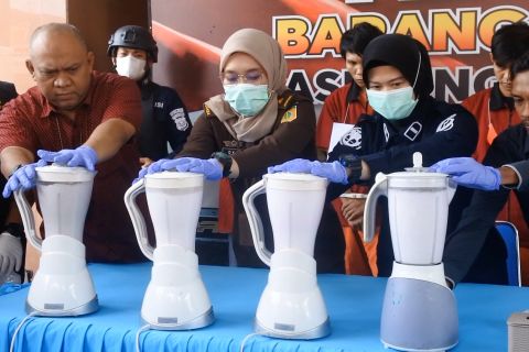 Polda Sumsel musnahkan 1,6 kg narkoba dari 5 laporan selama 2 bulan