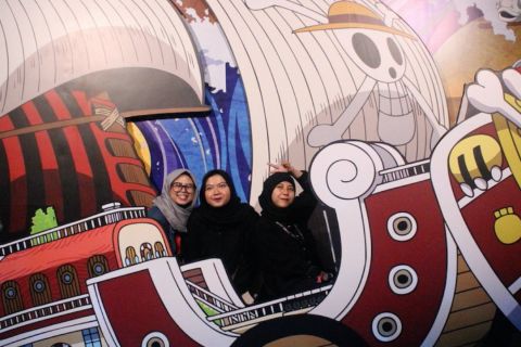 Eksplorasi dunia Luffy dkk dalam pameran One Piece di Jakarta