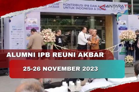 Alumni IPB reuni akbar 25-26 November 2023