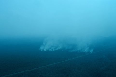 Lakukan patroli, Kapolres OKI: sejumlah wilayah masih alami karhutla