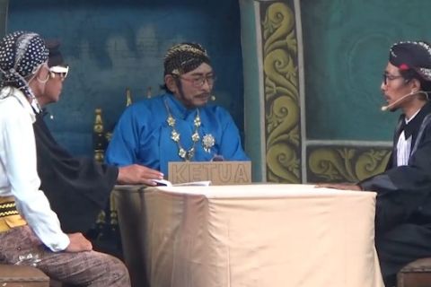 Seniman Yogya gelar pertunjukan satir Mahkamah Kongkalikong