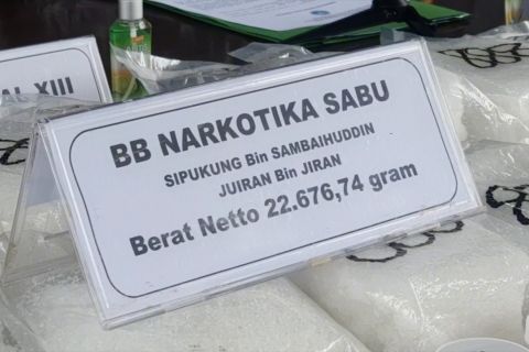 BNNP Kaltara musnahkan 23 kilogram sabu-sabu asal Malaysia