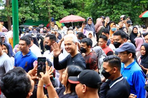 Capres Ganjar di CFD Mataram bahas kesetaraan bagi disabilitas