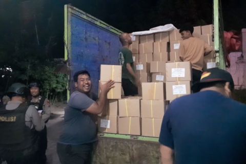 KPU Palu terima surat suara DPD RI