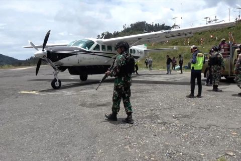1 personel Brimob gugur ditembak KKB di Intan Jaya